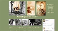Desktop Screenshot of penhalagans.co.uk